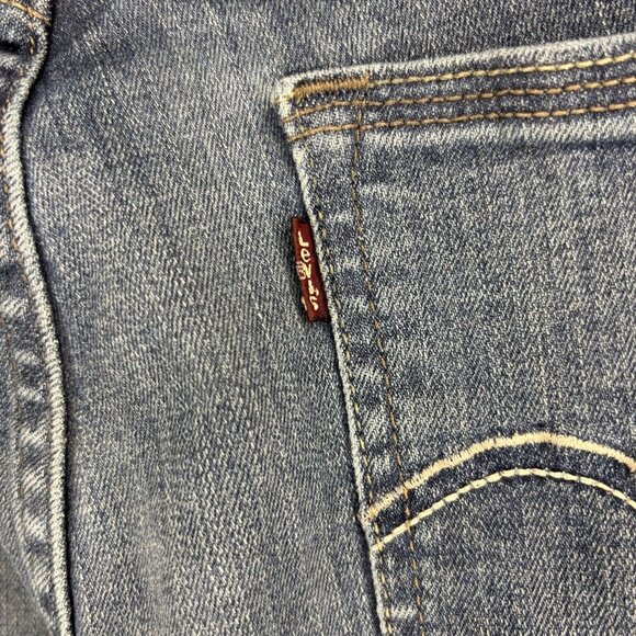 LEVIS Curvy 529 Bootcut Womens 31"W x 30"L Denim 5 pocket Med Wash - Picture 6 of 8